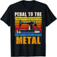 Pedal To The Metal Sewing Machine Quilting Women Vintage T-Shirt - T-Shirt | Black