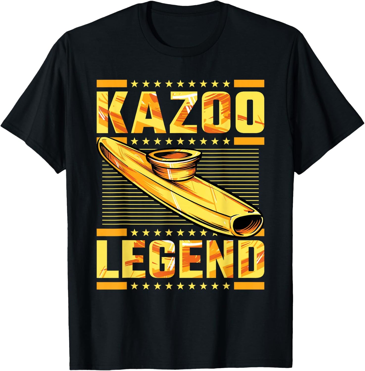 Kazoo Legend, Kazoo Player T-Shirt - T-Shirt | Black