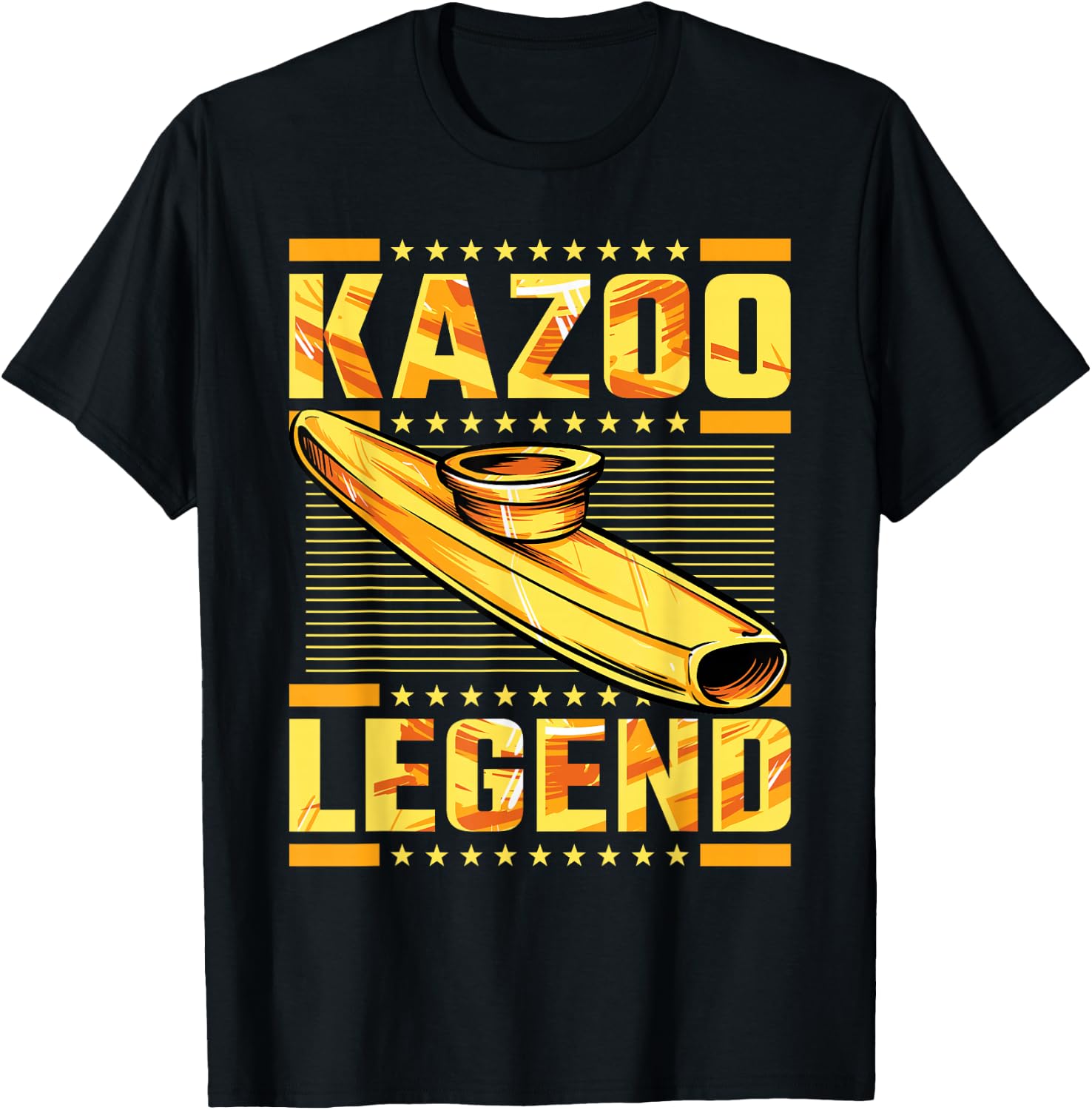 Kazoo Legend, Kazoo Player T-Shirt - T-Shirt | Black