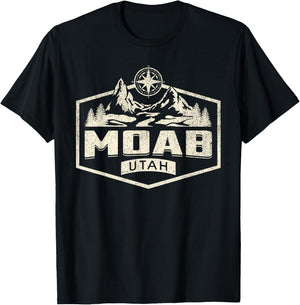 Moab Utah T-Shirt - T-Shirt | Black