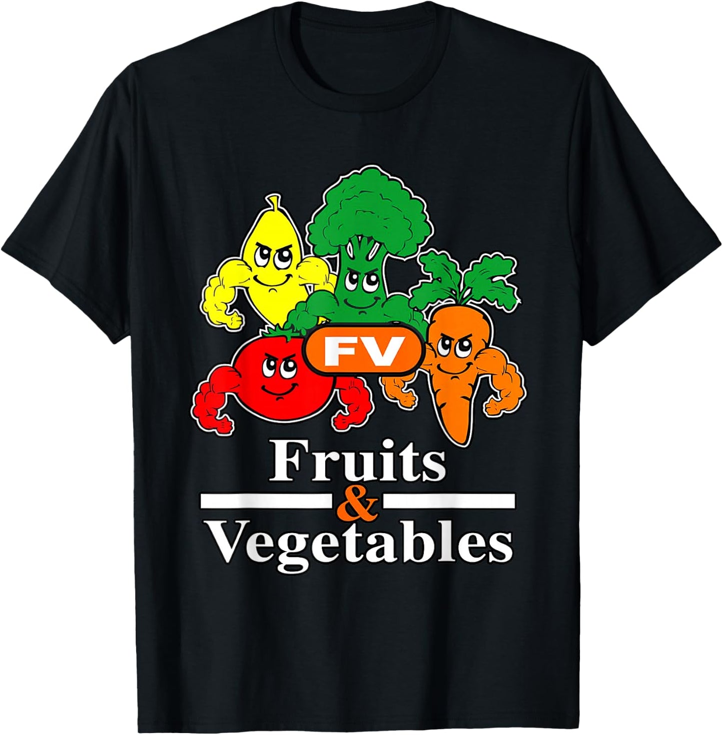 Fruits & Vegetables - Laranja T-Shirt - T-Shirt | Black