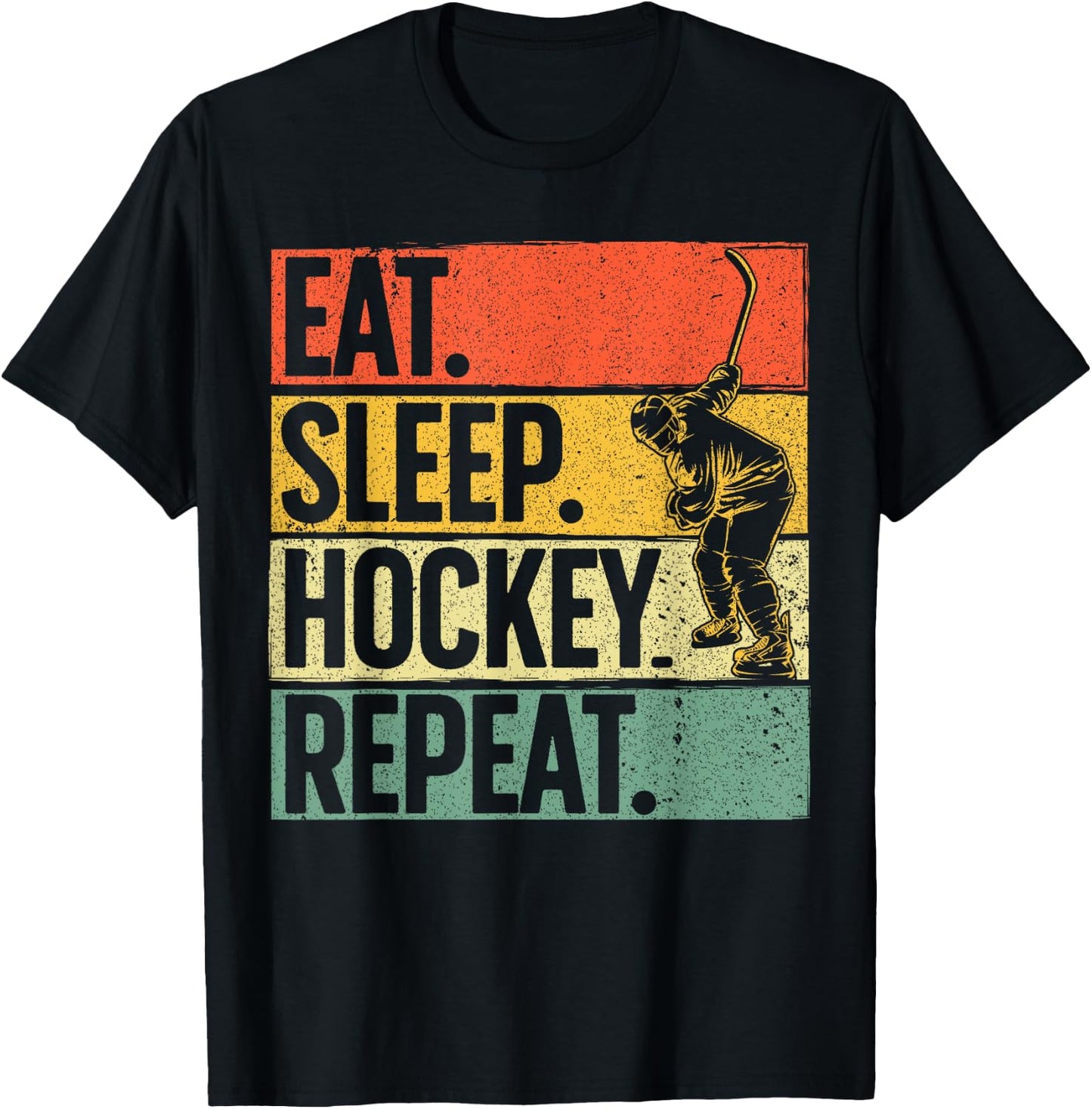 Cute Ice Hockey Women Hockey Lover Goalie Sports T-Shirt - T-Shirt | Black