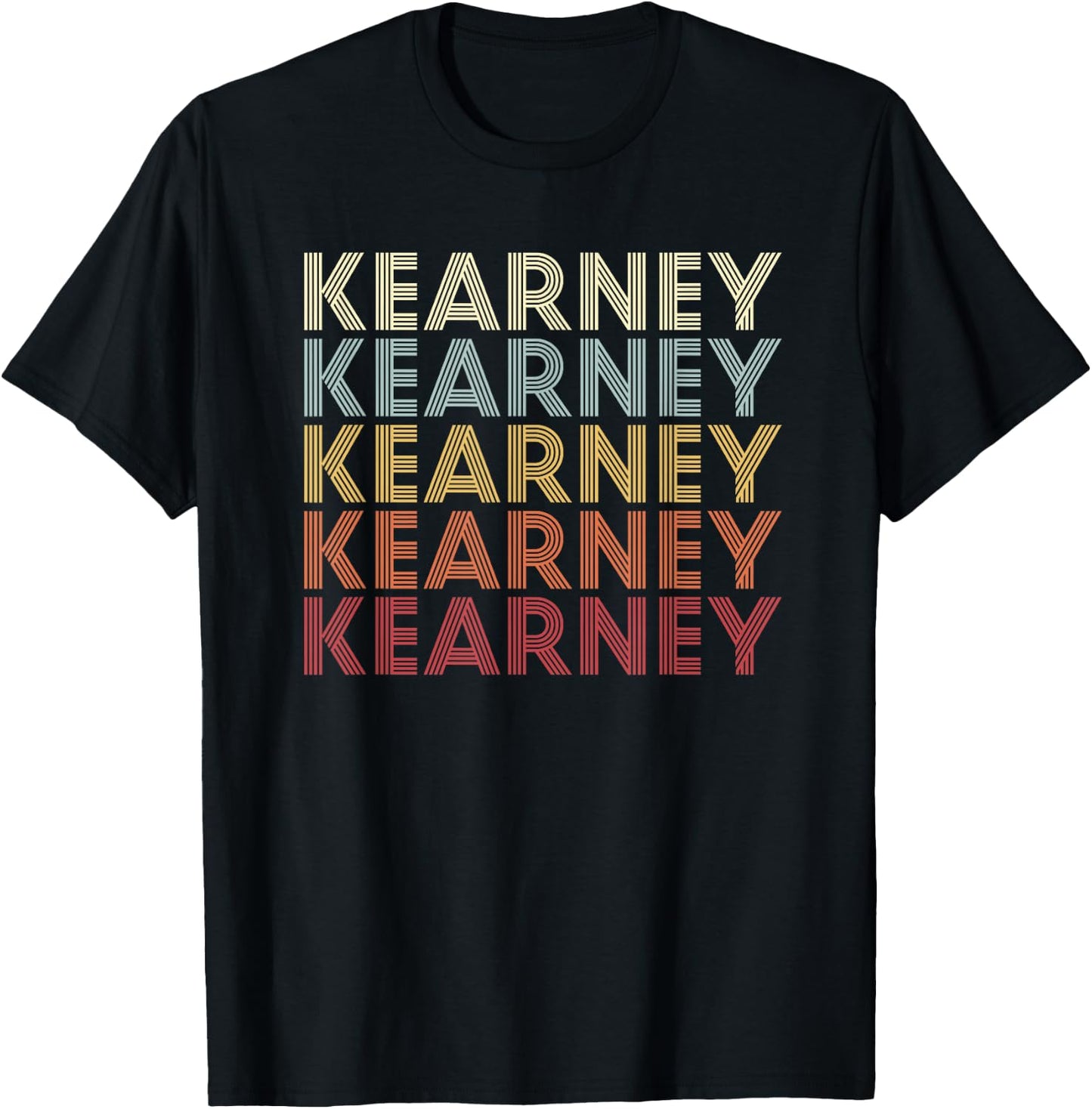 Kearney Missouri Kearney MO Retro Vintage Text T-Shirt - T-Shirt | Black