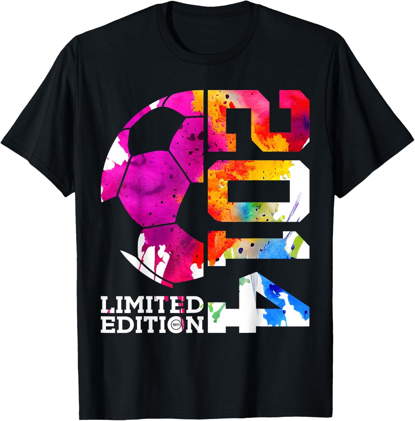11th BIRTHDAY SOCCER LIMITED EDITION 2014 T-Shirt - T-Shirt | Black