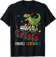 Autism Awareness T-Rex Monster Truck Embrace Differences T-Shirt - T-Shirt | Black