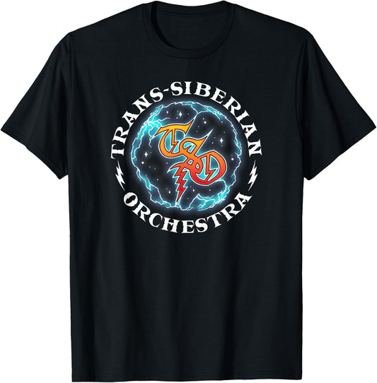 Trans-Siberian Orchestra – Lightning Logo T-Shirt - T-Shirt | Black