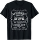 Whiskey Goes In Wisdom Comes Out Funny Drinking T-Shirt - T-Shirt | Black