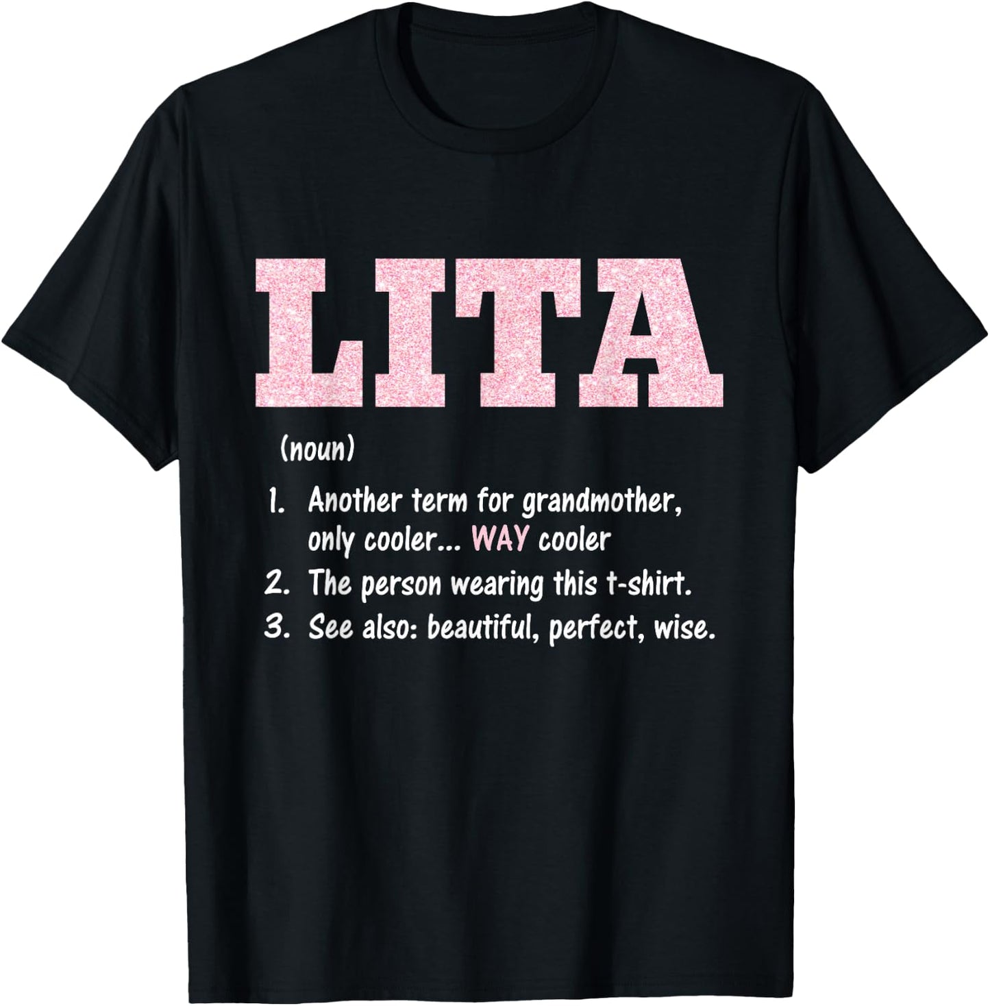 Lita Definition T-Shirt - T-Shirt | Black
