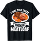 Funny Meatloaf Lover Humor Apparel Bavaria Meat Dinner T-Shirt - T-Shirt | Black