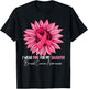 I Wear Pink For My Daughter Breast Cancer Awareness T-Shirt - T-Shirt | Black