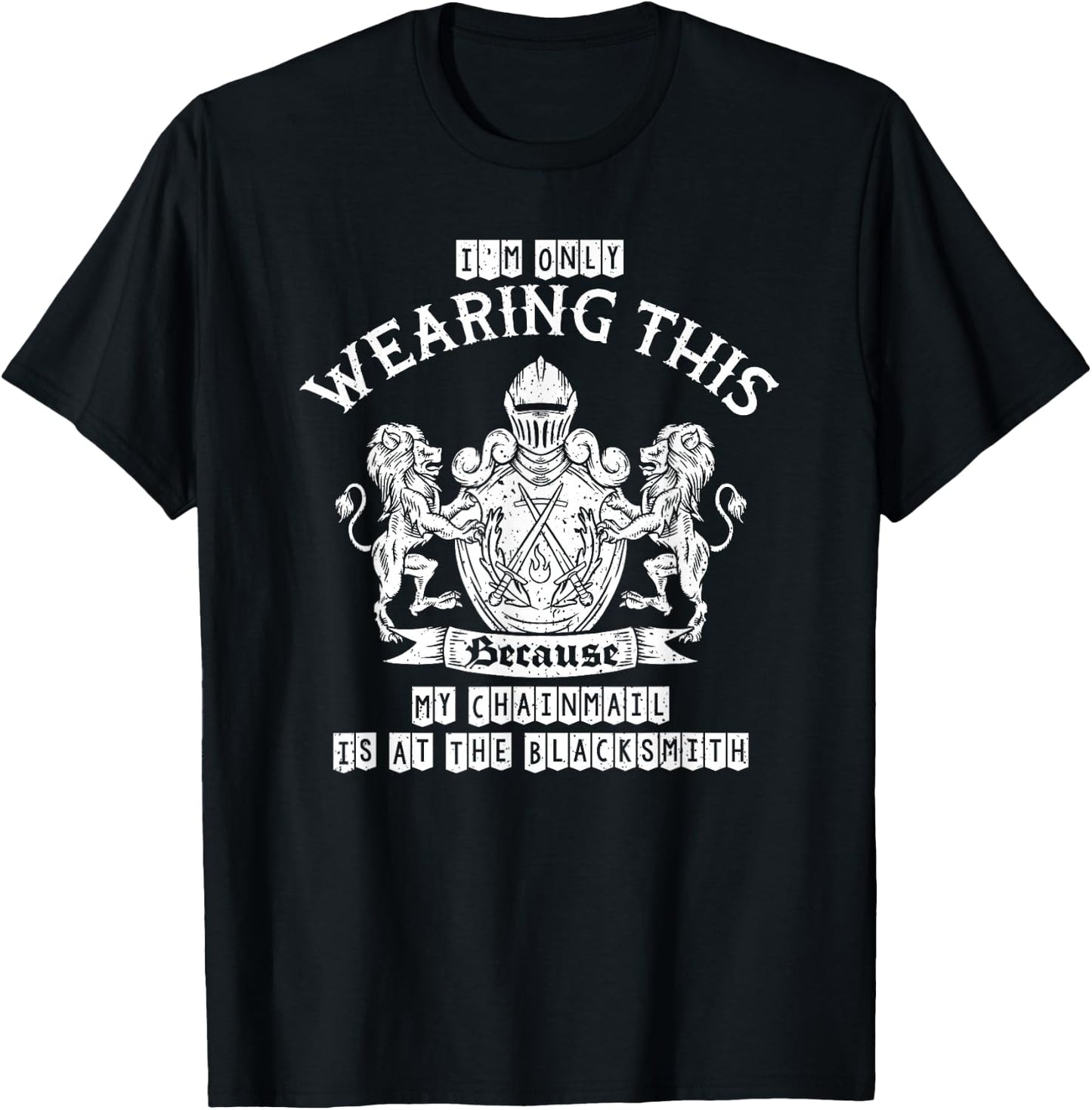 Ren Fair Renaissance Knight Cosplay Lover Renaissance Fair T-Shirt - T-Shirt | Black