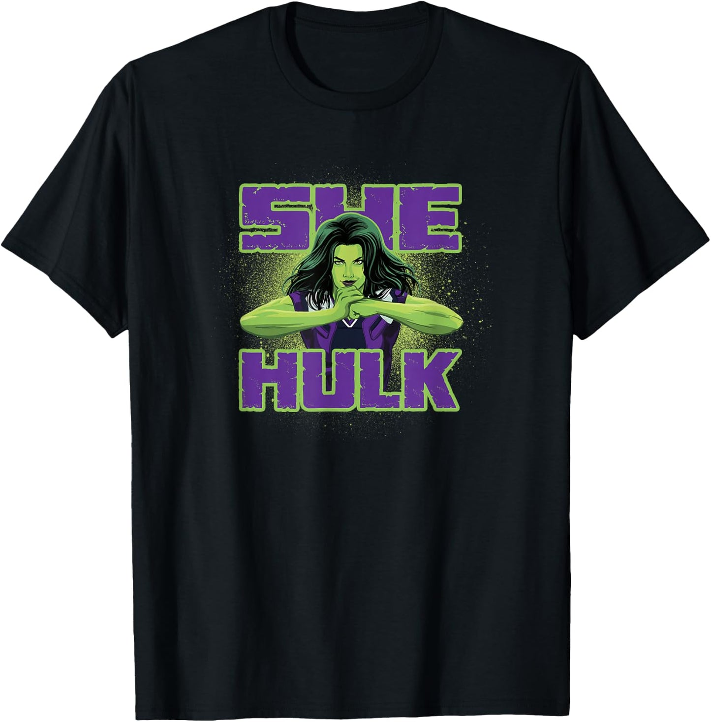 Marvel She-Hulk: Attorney at Law Power Pose T-Shirt - T-Shirt | Black