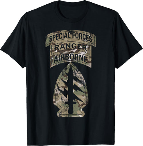 US Special Forces - SF Ranger Tab - Multicam Camo Vintage