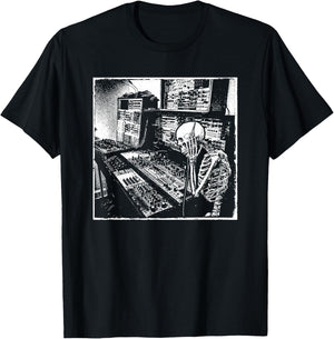 Electronic Music Synthesizer Techno Music DJ Producer T-Shirt - T-Shirt | Black