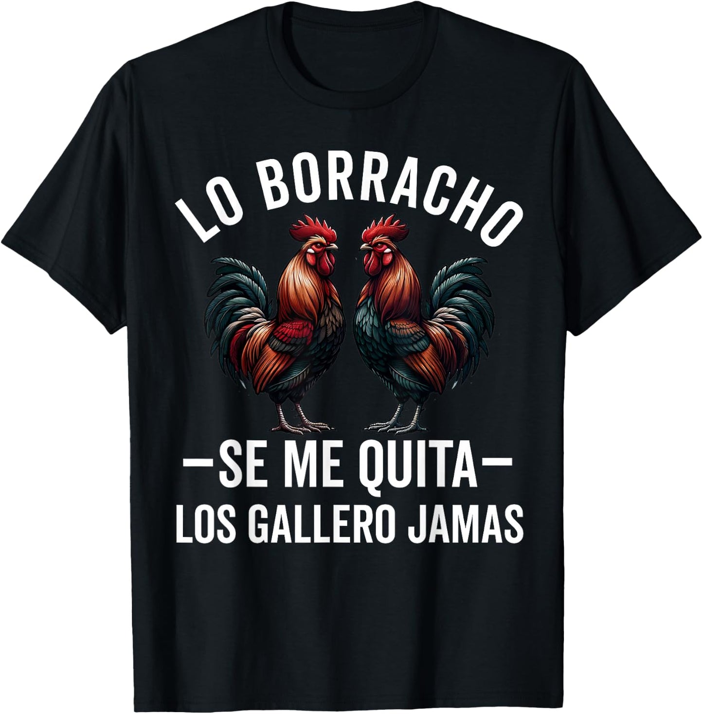 Gallero Hombre Papá Padre Tío Gallero Pelea De Gallos T-Shirt - T-Shirt | Black