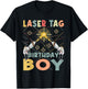 Cool laser tag birthday boy - Laser tag birthday party T-Shirt - T-Shirt | Black