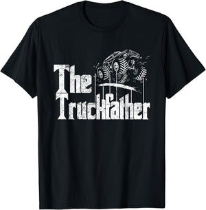Monster Truck Jam Truckfather - Funny Dad Father UTE Pickup T-Shirt - T-Shirt | Black