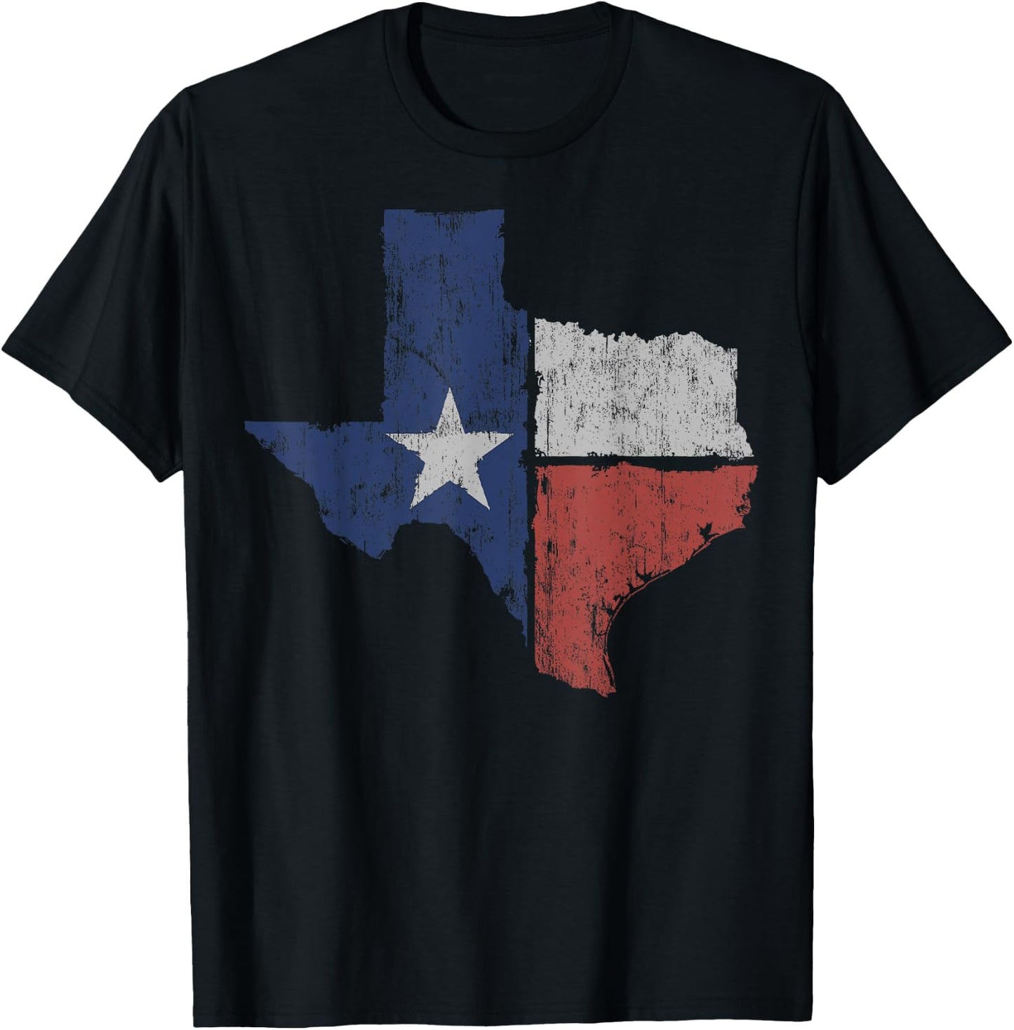 Texas Lone Star State Cowboy Culture State Howdy Longhorn T-Shirt - T-Shirt | Black