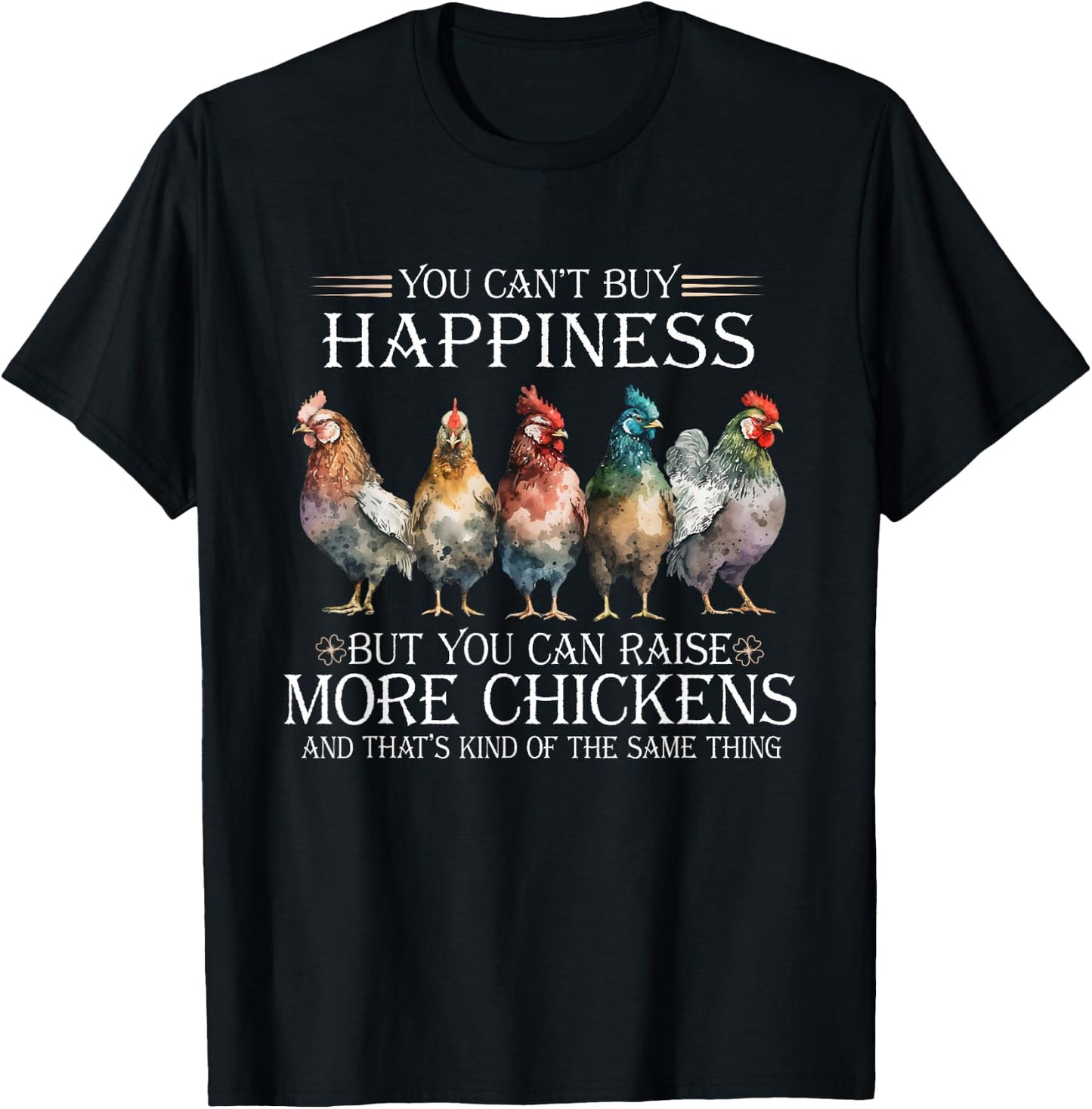 chicken Love for Farmer raising chickens farm T-Shirt - T-Shirt | Black