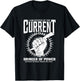 I Am Keeper Of The Current Bringer Of Power Electrician T-Shirt - T-Shirt | Black