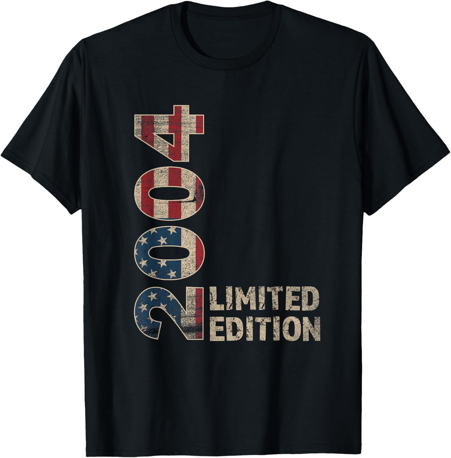 21th Birthday Gift men Vintage born 2004 turning 21 Year Old T-Shirt - T-Shirt | Black