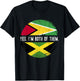 Jamaica Guyana Flag Guyanese Guyana T-Shirt - T-Shirt | Black