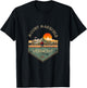 Mount Mansfield Retro Vintage Hiking Apparel - Souvenir T-Shirt - T-Shirt | Black