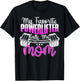 My Favorite Powerlifter Calls Me Mom Powerlifting Mom T-Shirt - T-Shirt | Black