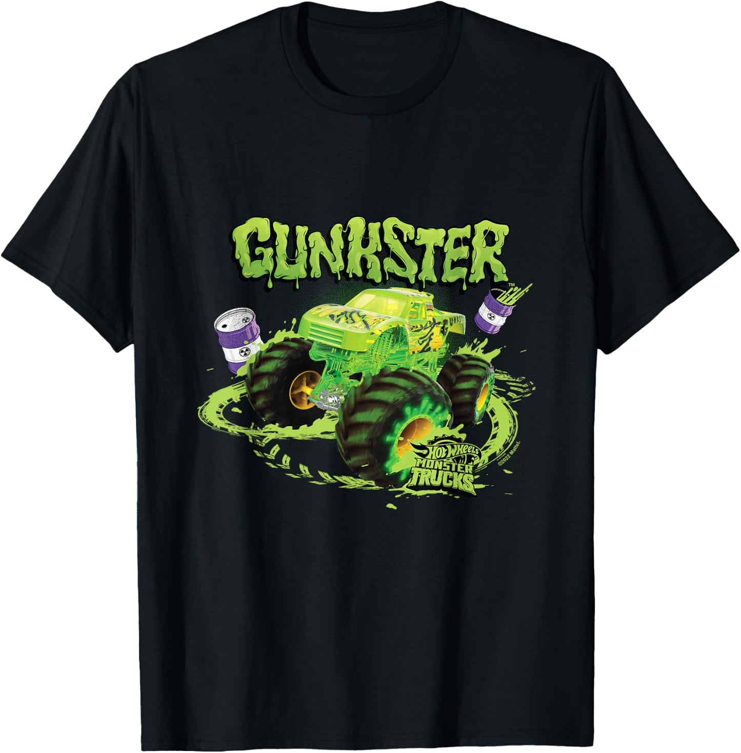Hot Wheels - Gunkster T-Shirt - T-Shirt | Black