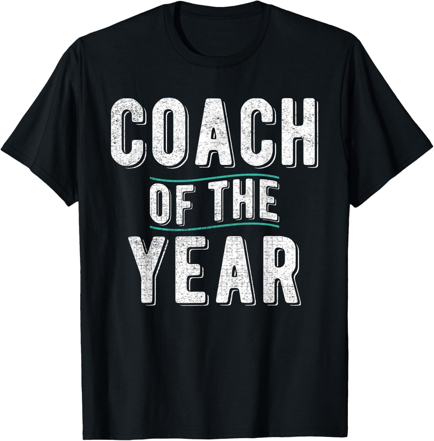 Coach of the Year Sports Coach T-Shirt - T-Shirt | Black