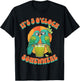 Vintage It's 5 O'clock Somewhere Parrots Drinking Cocktail T-Shirt - T-Shirt | Black