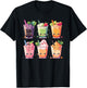 Cute Bubble Tea Boba Milk Tea Kawaii Anime Lover T-Shirt - T-Shirt | Black