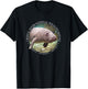 Crystal River Wildlife Refuge Manatee Sea Cow T-Shirt - T-Shirt | Black