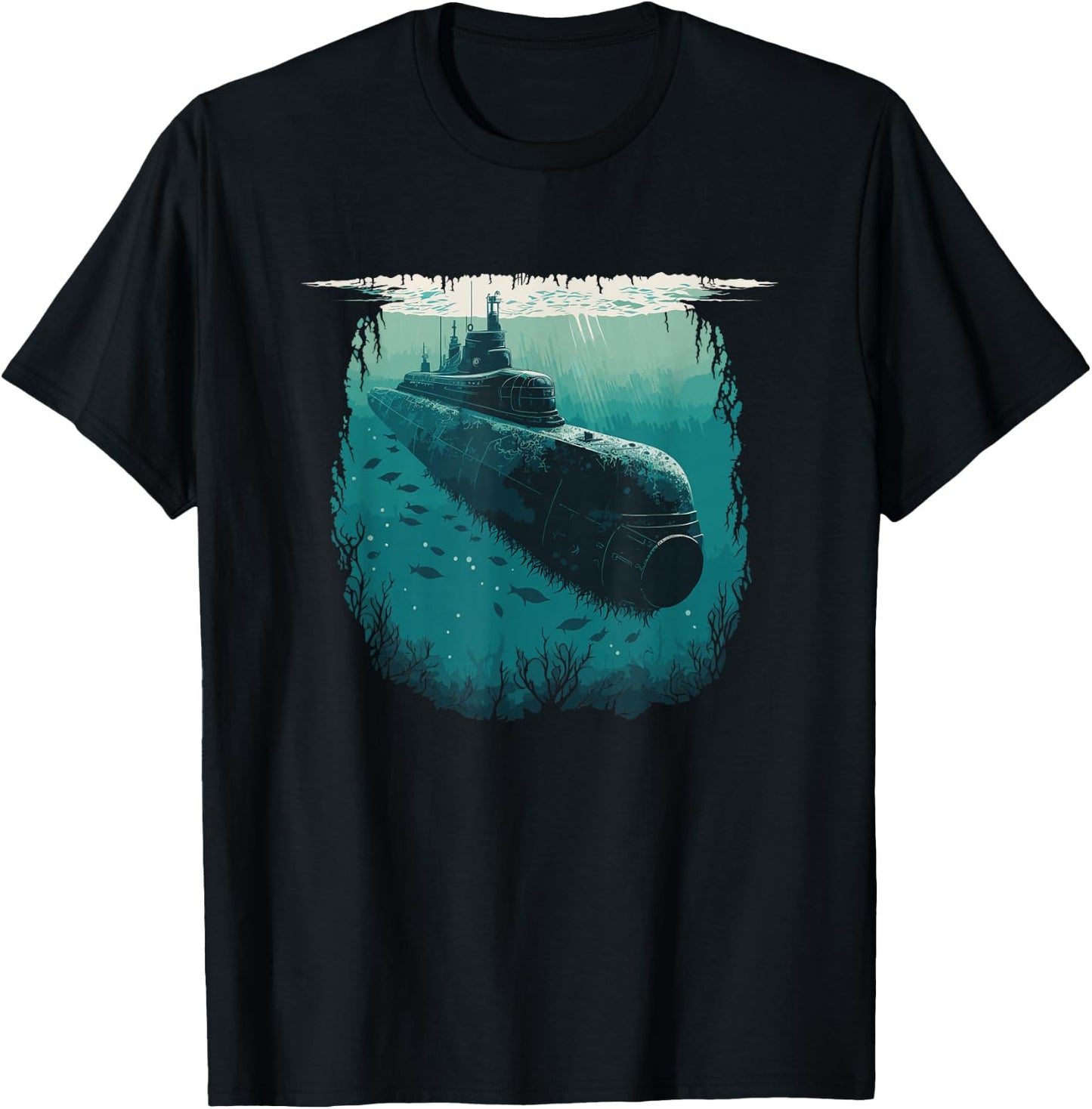 Submariner Veteran Submersible Nuclear-powered Submarine T-Shirt - T-Shirt | Black