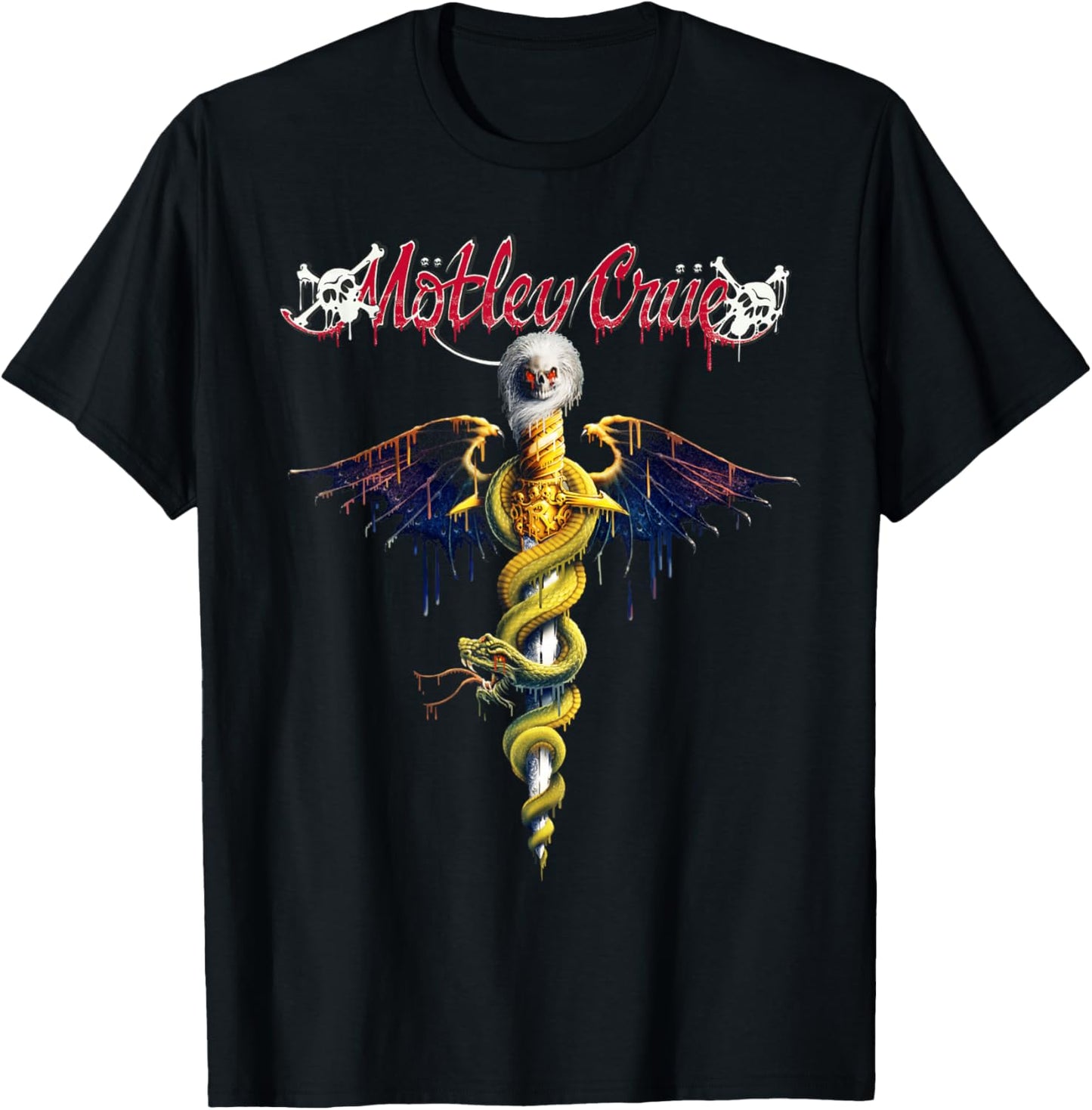 Mötley Crüe - Dr. Feel Good Slime T-Shirt - T-Shirt | Black