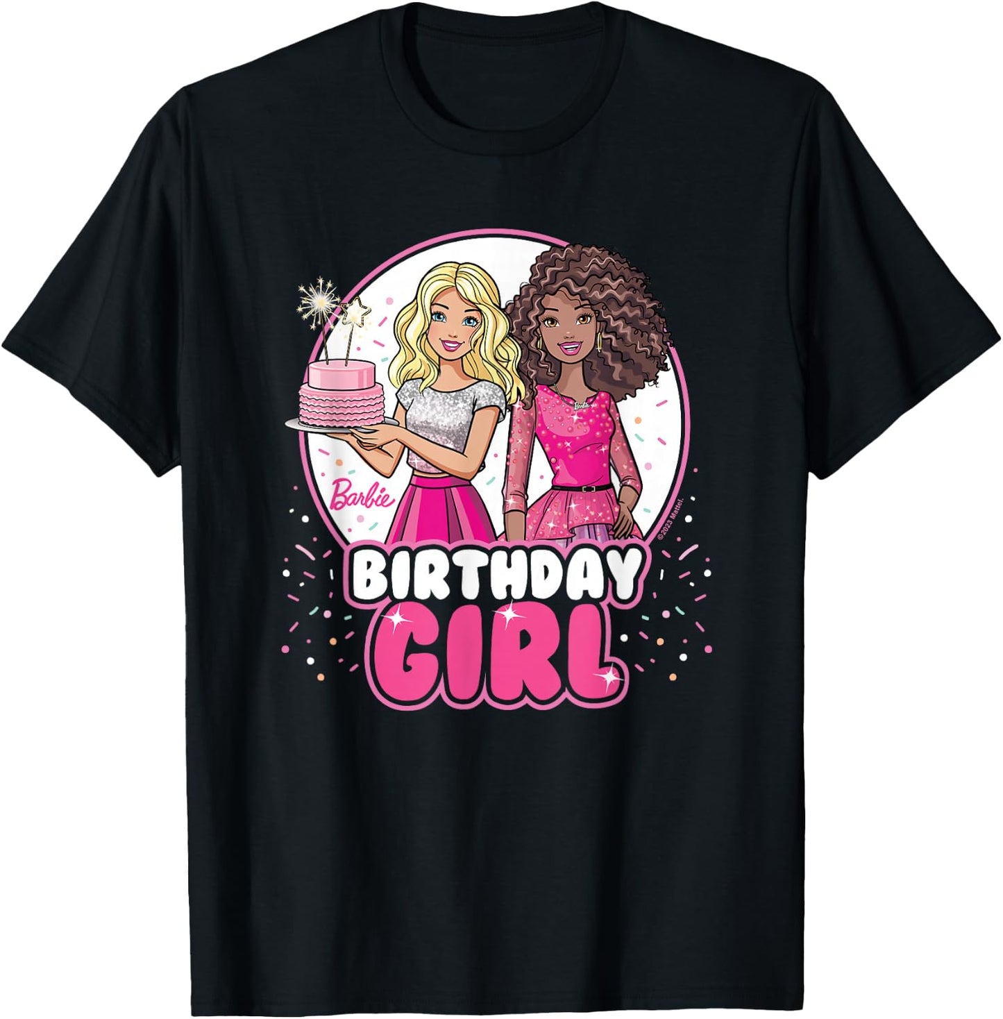 Barbie - Birthday Girl T-Shirt - T-Shirt | Black