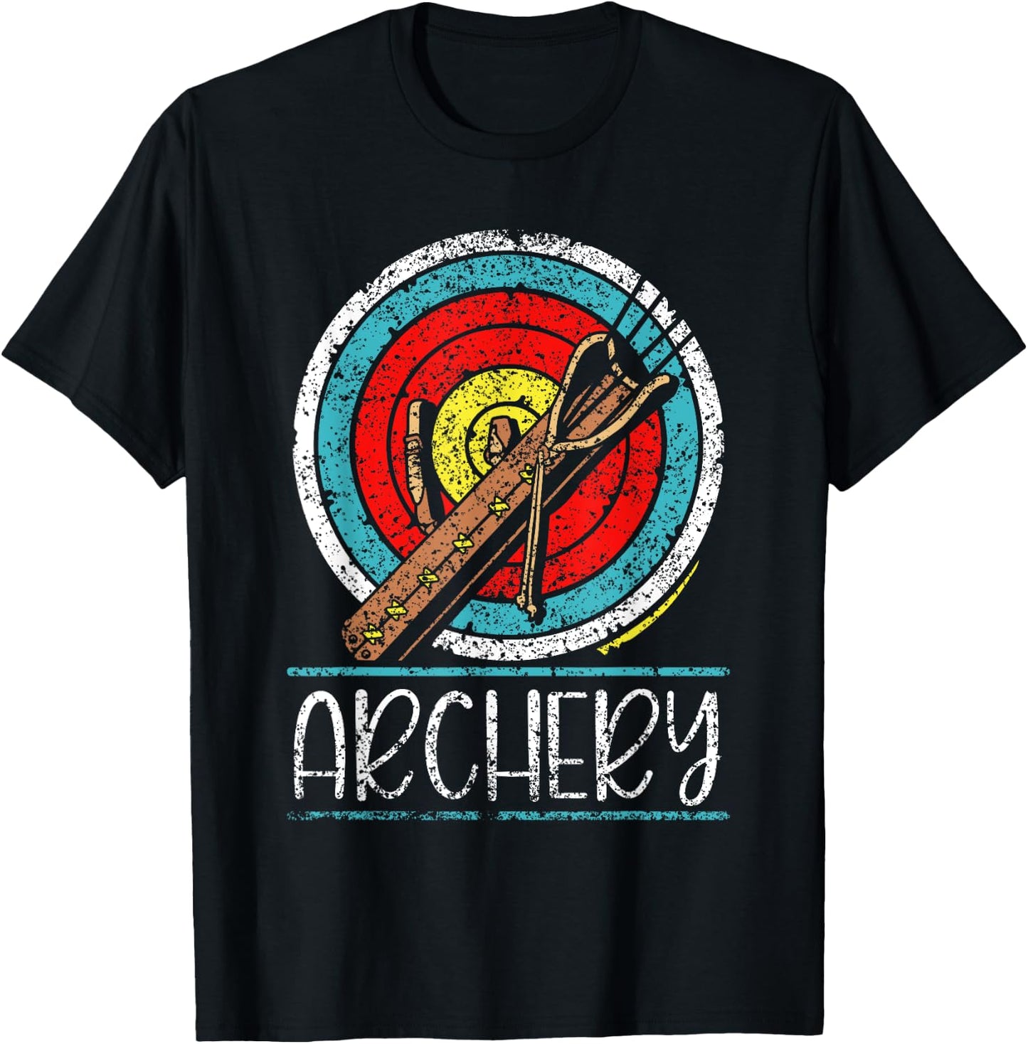Archery Hobby Archer Bow Arrow T-Shirt - T-Shirt | Black