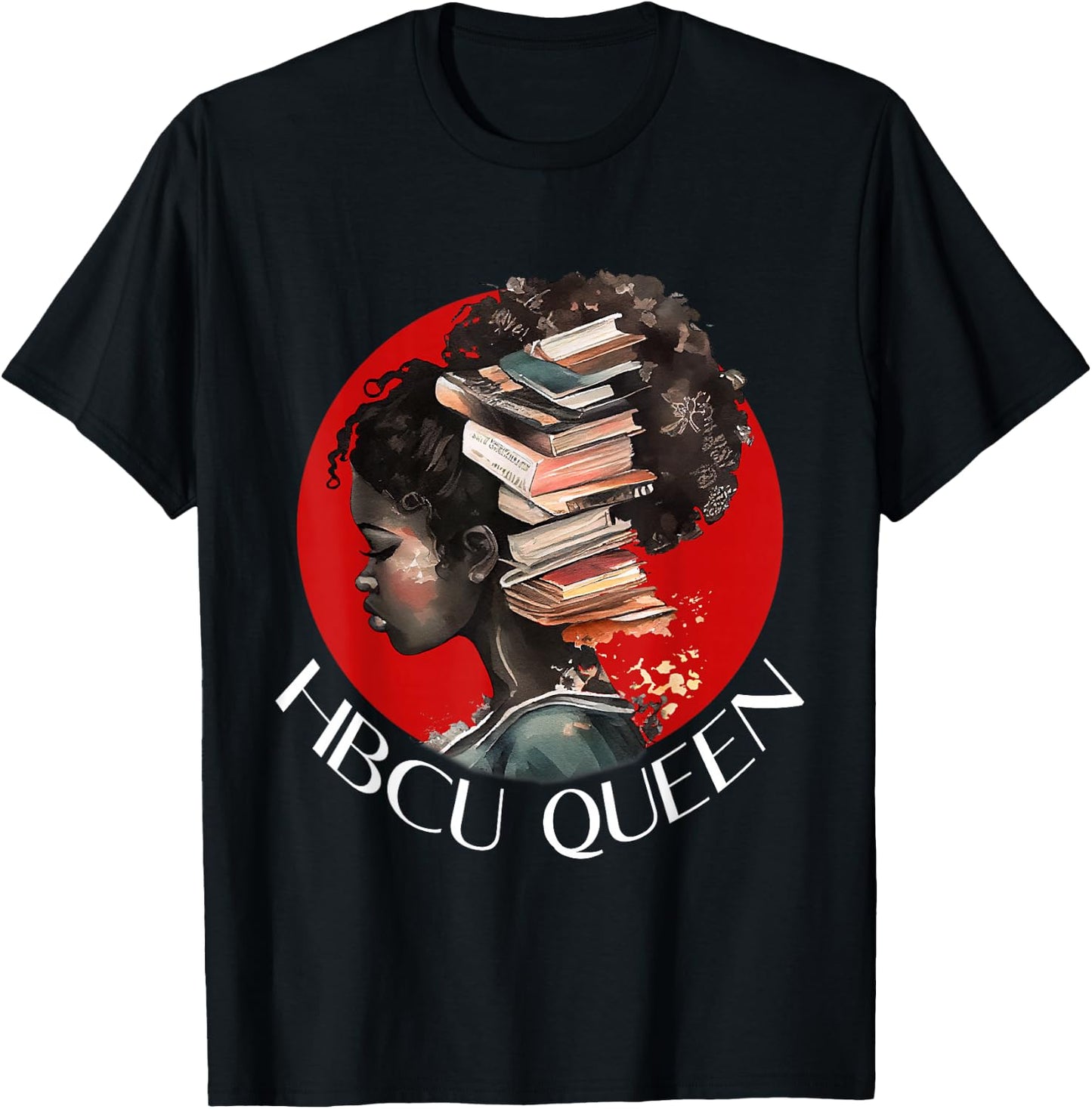HBCU Queen Alumni Apparel Historical Black college 2023 T-Shirt - T-Shirt | Black