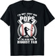 His Biggest Fan Baseball Pops Of A Baseball Player T-Shirt - T-Shirt | Black