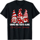 Gnome One Fights Alone Blood Cancer Awareness T-Shirt - T-Shirt | Black
