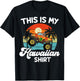 This My Hawaiian Shirt Hawaii Kids Boy Toddler Monster Truck T-Shirt - T-Shirt | Black