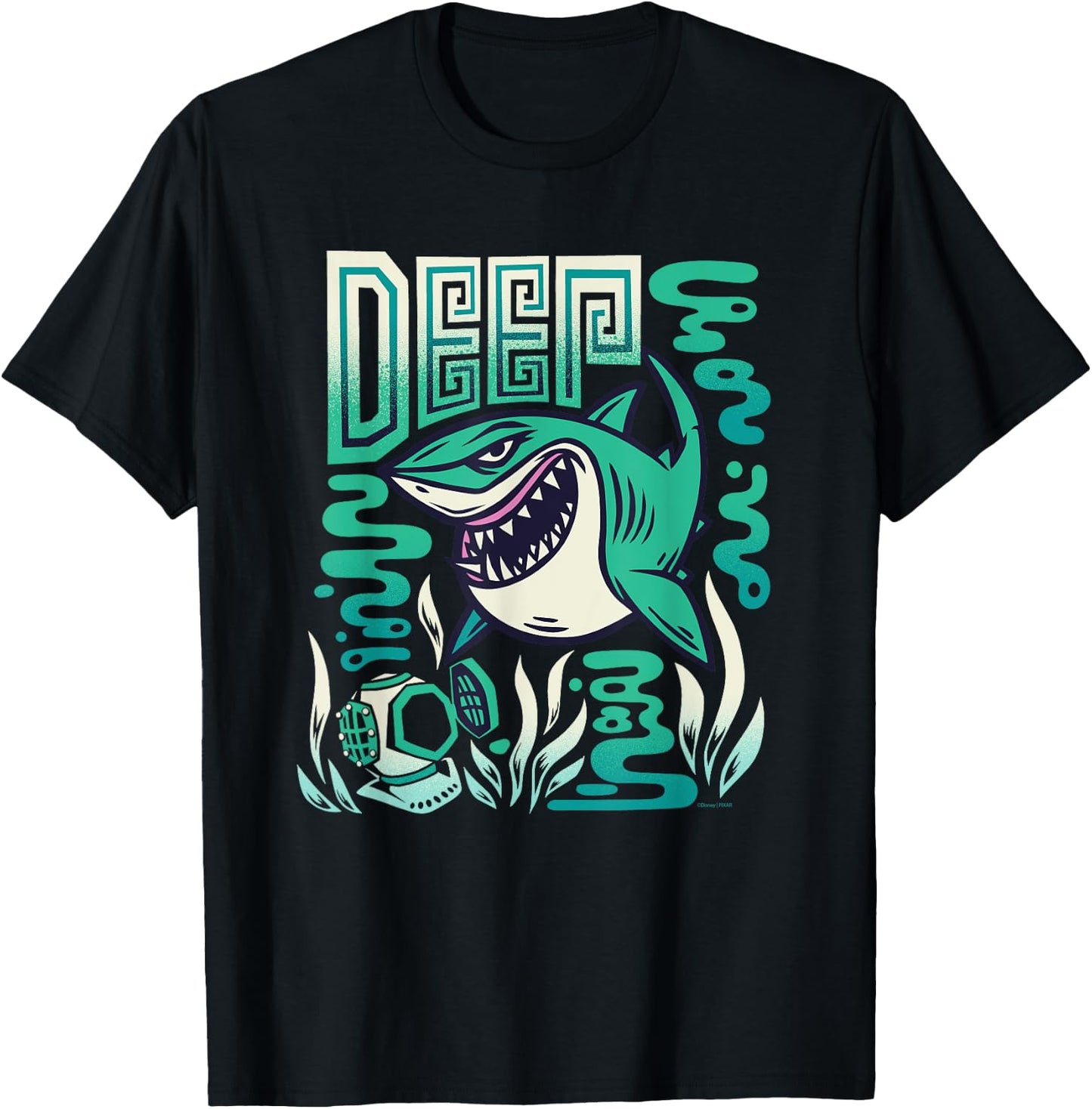 Disney and Pixar’s Finding Nemo Bruce the Shark Deep T-Shirt - T-Shirt | Black