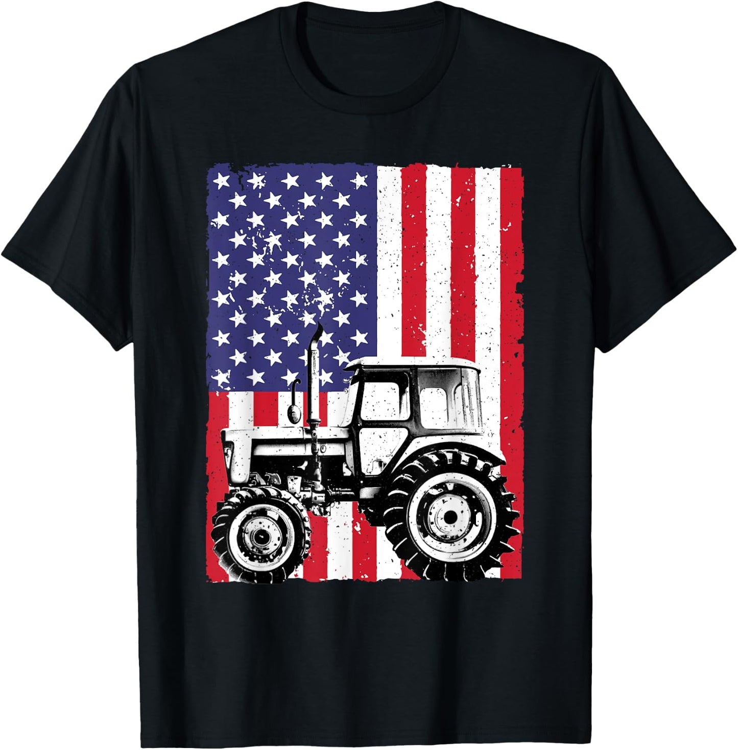 Cool Tractor Design Women Farm Vehicle Tractor Lover T-Shirt - T-Shirt | Black