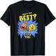 Pizza and Taco Who's the Best T-Shirt - T-Shirt | Black