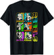 Star Wars Rebels Vintage Stacked Character Panels Mashup T-Shirt - T-Shirt | Black