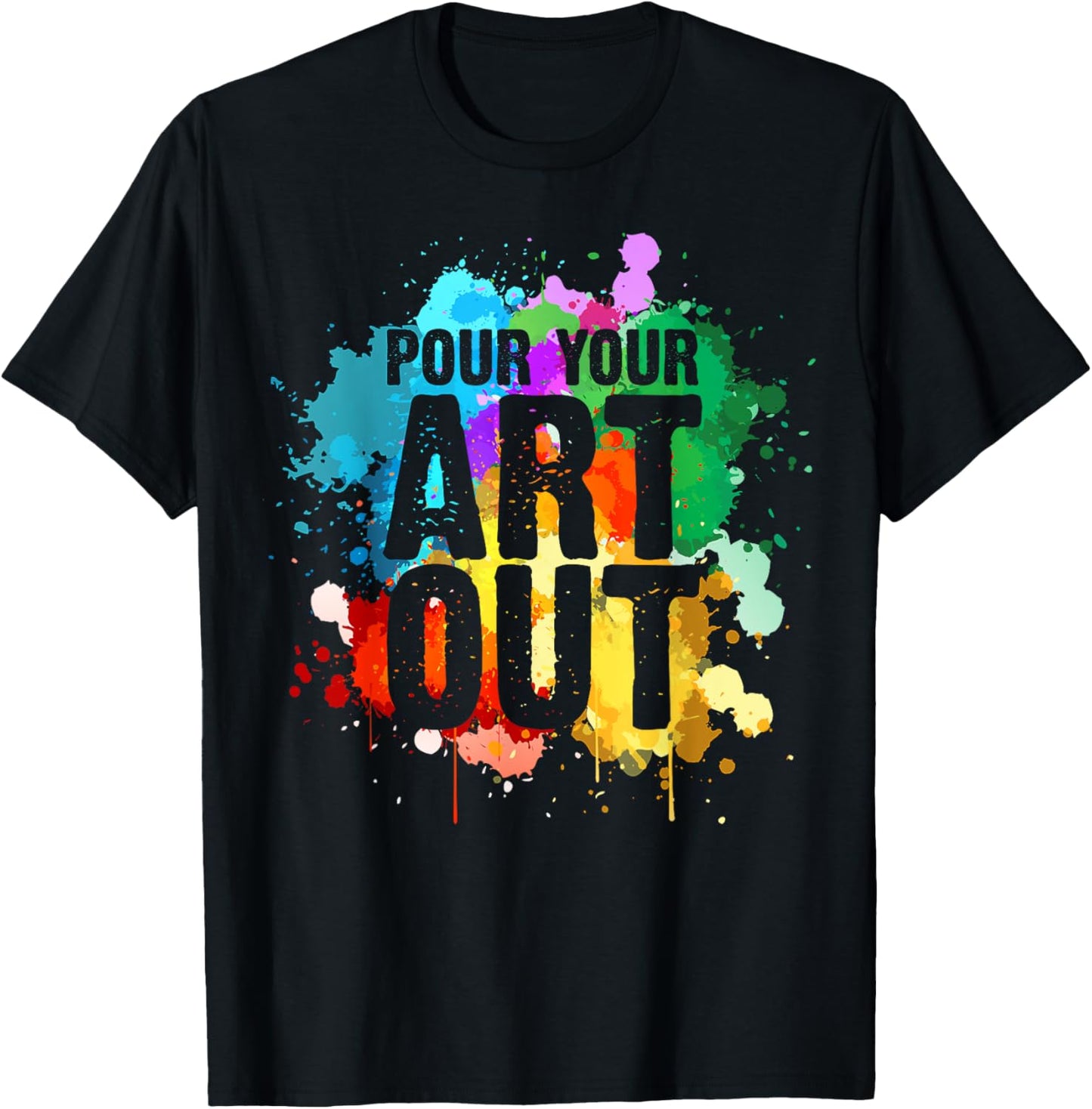 Cool Artist Art Women Paint Painter Artist Painting Small T-Shirt - T-Shirt | Black