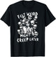 Felt Weird Might Creep Later Ghoul Girl Selfie With The Dead T-Shirt - T-Shirt | Black