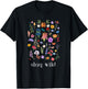 Stay Wild Flowers T-Shirt - T-Shirt | Black