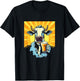 Cow Drinking Beer Glass Mug Brew Beer Drinker Drunk Cows T-Shirt - T-Shirt | Black