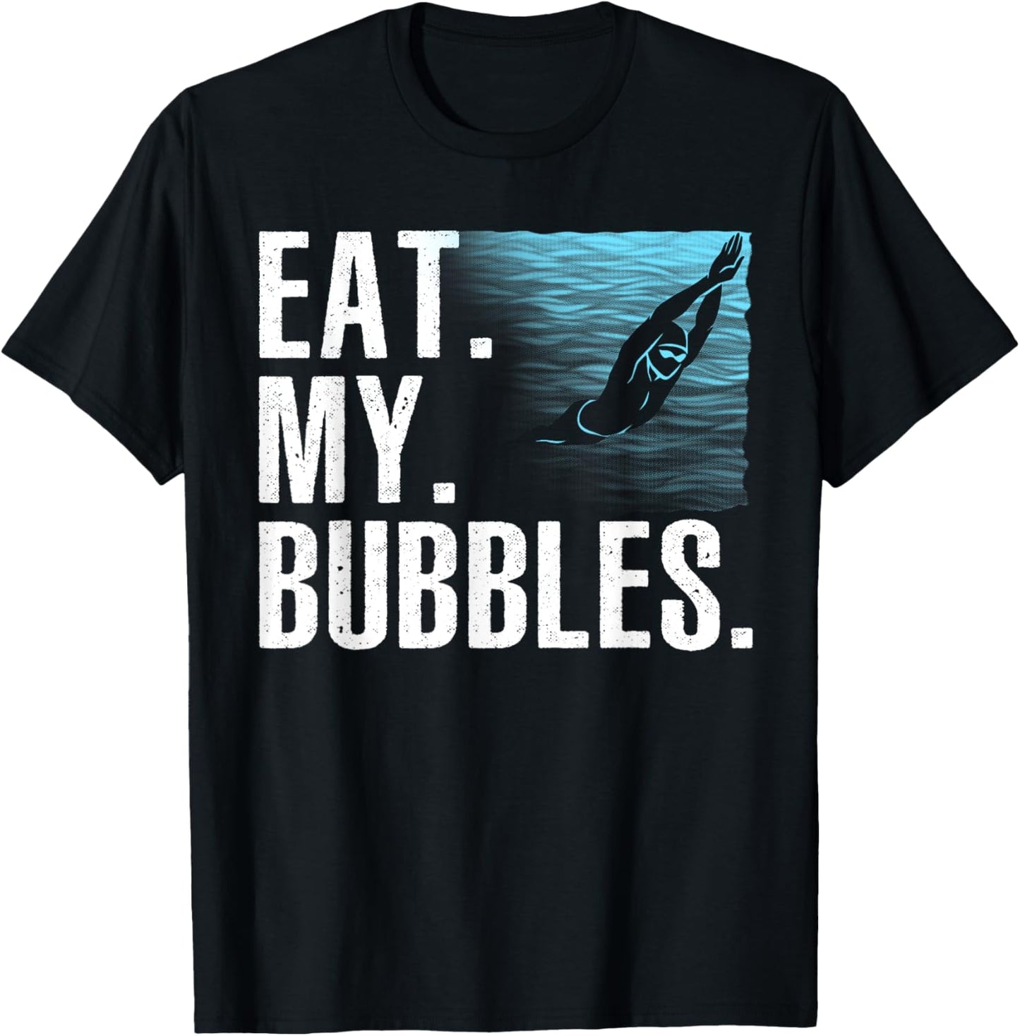 Funny Swimming Art Women Swim Coach Rescue Swimmer T-Shirt - T-Shirt | Black
